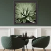 Kirkland's Home Framed Art-Green Succulent Iii Framed Canvas Art