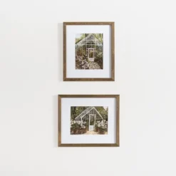 Kirkland's Home Framed Art-Greenhouse Garden Framed Art Prints, Set Of 2