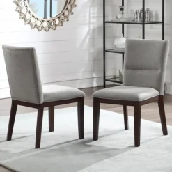 Kirkland's Home Dining Sets-Greige And Walnut 5-Pc. Dining Set