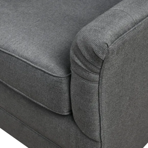 Kirkland's Home Accent Chairs-Hand-Tufted Swivel Glider Accent Chair