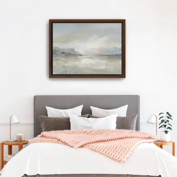 Kirkland's Home Framed Art-Hazy Horizon Framed Canvas Art Print