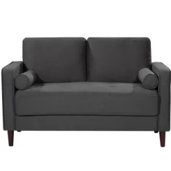 Kirkland's Home Sofas & Loveseats-Heather Chelsea Modern Loveseat