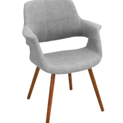 Kirkland's Home Accent Chairs-Heather Open Back Midcentury Accent Chair