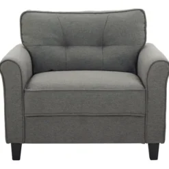 Kirkland's Home Accent Chairs-Heather Rolled Arms Accent Chair