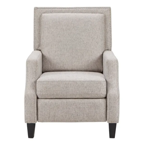 Kirkland's Home Accent Chairs-High Back Nail Head Trim Upholstered Recliner