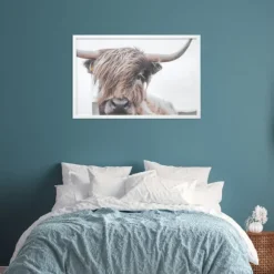 Kirkland's Home Framed Art-Highland Cow Framed Art Print