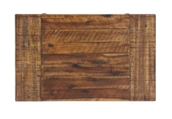 Kirkland's Home Accent & End Tables-Honey Acacia Rustic Accent Table