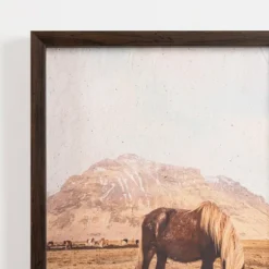 Kirkland's Home Framed Art-Horse On Range Framed Art Print