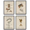 Kirkland's Home Framed Art-Horse Patents Framed Art Prints, Set Of 4