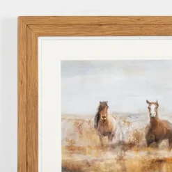 Kirkland's Home Framed Art-Horse Stampede Framed Art Print