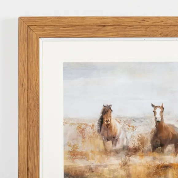 Kirkland's Home Framed Art-Horse Stampede Framed Art Print