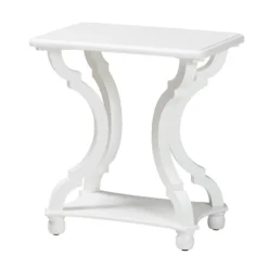 Kirkland's Home Accent & End Tables-Hourglass Wood Accent Table