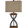 Kirkland's Home Table Lamps-Hourglass X Table Lamp