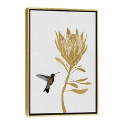 Kirkland's Home Framed Art-Hummingbird Soaring Canvas Framed Art