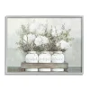 Kirkland's Home Framed Art-Hydrangea Bouquets Framed Wood Wall Plaque