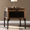 Kirkland's Home Accent & End Tables-Hypatia Travel Trunk Side Table