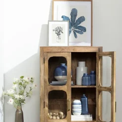 Kirkland's Home Framed Art-Indigo Floral Vase Ii Framed Art Print