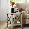 Kirkland's Home Accent & End Tables-Industrial X-Frame Accent Table