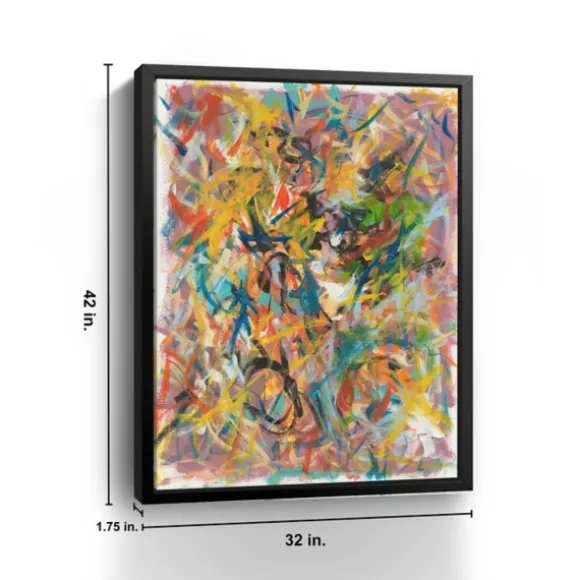 Kirkland's Home Framed Art-Inside Out No. 2 Framed Giclee Canvas Art Print