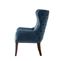 Kirkland's Home Accent Chairs-Ivey Button Tufted Accent Chair