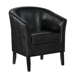 Kirkland's Home Accent Chairs-Jack Barrel Back Club Chair