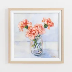 Kirkland's Home Framed Art-January Carnation Framed Art Print