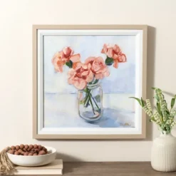 Kirkland's Home Framed Art-January Carnation Framed Art Print