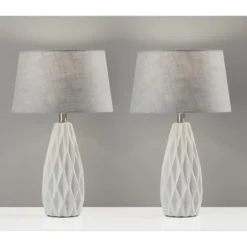 Kirkland's Home Table Lamps-Joan Table Lamps, Set Of 2