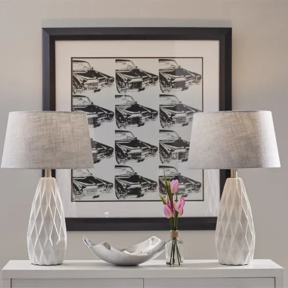 Kirkland's Home Table Lamps-Joan Table Lamps, Set Of 2