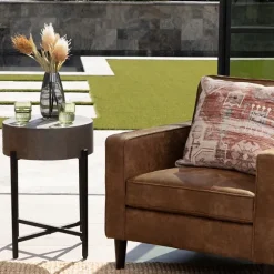 Kirkland's Home Accent & End Tables-Jodi Mango Wood Side Table