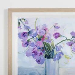 Kirkland's Home Framed Art-July Larkspur Framed Art Print