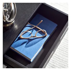 Kirkland's Home Accent & End Tables-Karson Carved Turned Legs Accent Table