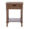 Kirkland's Home Accent & End Tables-Karson Carved Turned Legs Accent Table