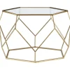Kirkland's Home Coffee Tables-Kate Round Metal Coffee Table