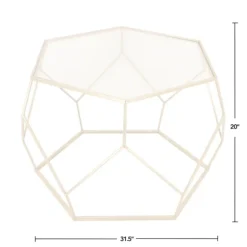 Kirkland's Home Coffee Tables-Kate Round Metal Coffee Table