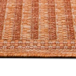 Kirkland's Home Outdoor Rugs-Kaya Rust Gradient Indoor/Outdoor Area Rug, 4X7