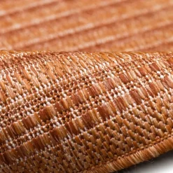 Kirkland's Home Outdoor Rugs-Kaya Rust Gradient Indoor/Outdoor Area Rug, 4X7