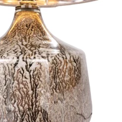 Kirkland's Home Table Lamps-Kinsley Glass Table Lamp