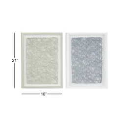 Kirkland's Home Framed Art-Knotted String 2-Pc. Shadow Box Set