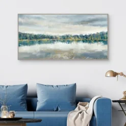 Kirkland's Home Canvas Art-Lakeside Luxe Framed Canvas Art Print