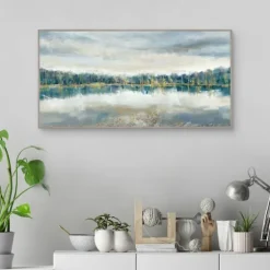 Kirkland's Home Canvas Art-Lakeside Luxe Framed Canvas Art Print