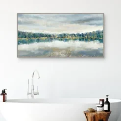 Kirkland's Home Canvas Art-Lakeside Luxe Framed Canvas Art Print
