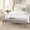 Kirkland's Home Benches & Ottomans-Layla Natural Button Tufted Bench