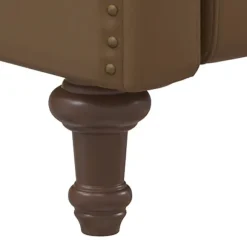 Kirkland's Home Accent Chairs-Leather Nailhead Trim Classic Recliner