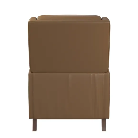 Kirkland's Home Accent Chairs-Leather Nailhead Trim Classic Recliner