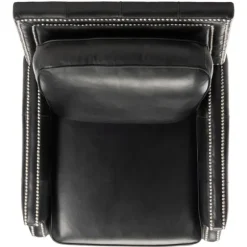 Kirkland's Home Accent Chairs-Leather Nailhead Trim Recliner