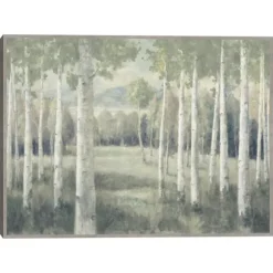 Kirkland's Home Framed Art-Light Aspens Forest Framed Wall Art