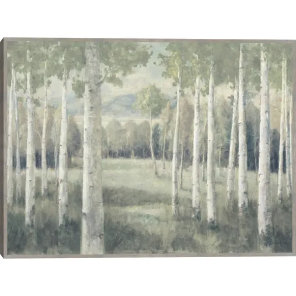 Kirkland's Home Framed Art-Light Aspens Forest Framed Wall Art