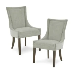 Kirkland's Home Dining Chairs-Light Curved Back Leg 2-Pc. Dining Chair Set