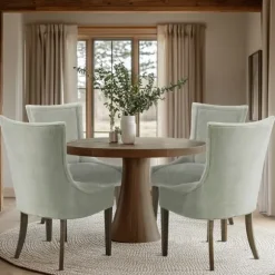 Kirkland's Home Dining Chairs-Light Curved Back Leg 2-Pc. Dining Chair Set